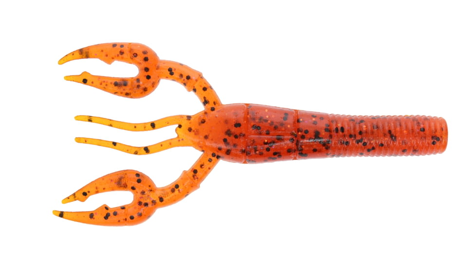 Yamamoto Baits Fat Baby Craw, 3.75in, Fire Craw, YAM-3FS-07-9003