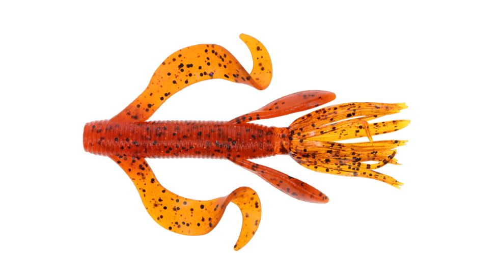 Yamamoto Baits Kreature, 4in, Cowboy Fire Craw, YAM-5-07-9003