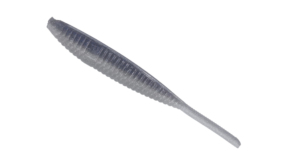 Yamamoto Baits Shad Shape Worm 3.75in, Blue, YAM-68L-10-9006