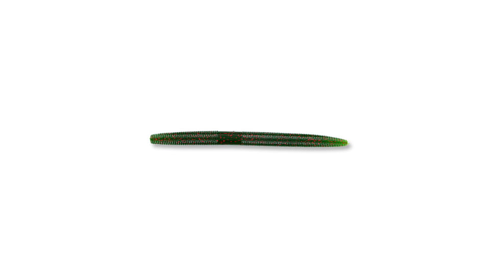 Yamamoto Baits Senko 5in Worm, 10 Pack, Green Pumpkin/Purple &amp; Copper Flake, YAM-9-10-330