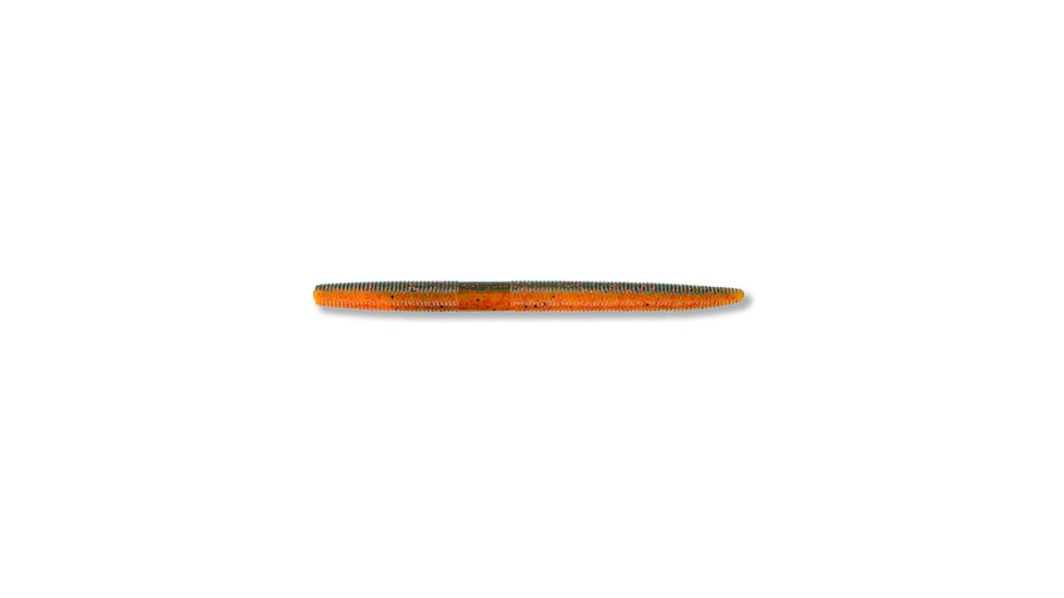Yamamoto Baits Senko 5in Worm, 10 Pack, Watermelon/Copper Flake/Orange/Red Flake, YAM-9-10-956