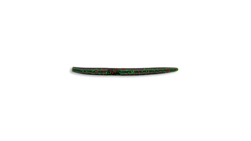 Yamamoto Baits Senko 5in Worm, 10 Pack, Watermelon/Red &amp; Green Flake, YAM-9-10-222