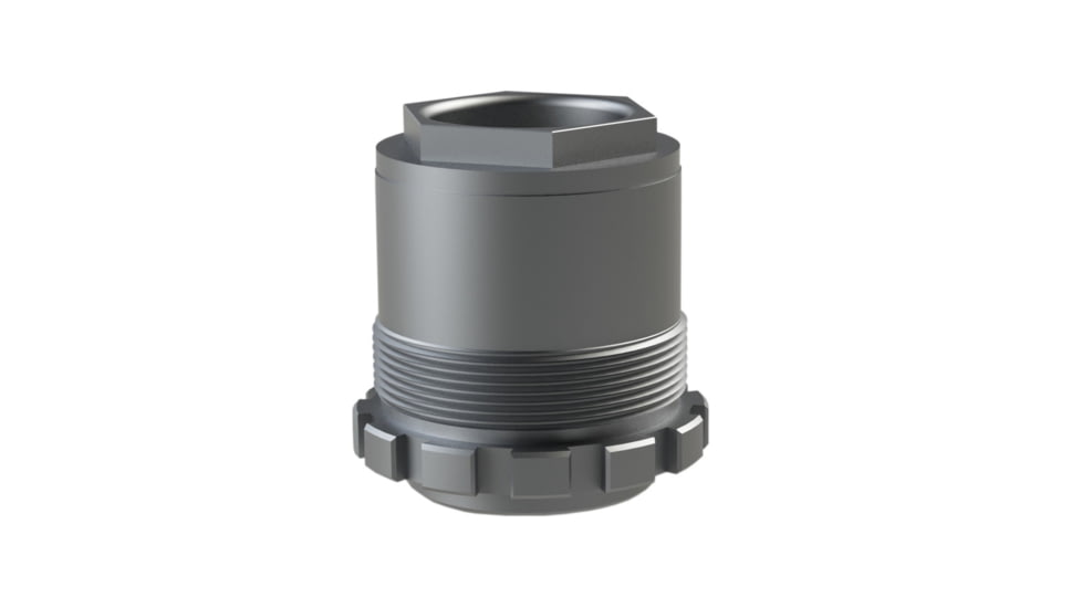 Yankee Hill 2045 3-Lug Adapter Assembly 1-3/8-24 Tpi Aluminum/Stainless Steel