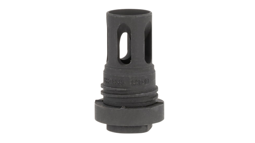 Yankee Hill 431528A Mini QD Flash Hider 5.56 NATO Black Phosphate 1/2-28 Tpi