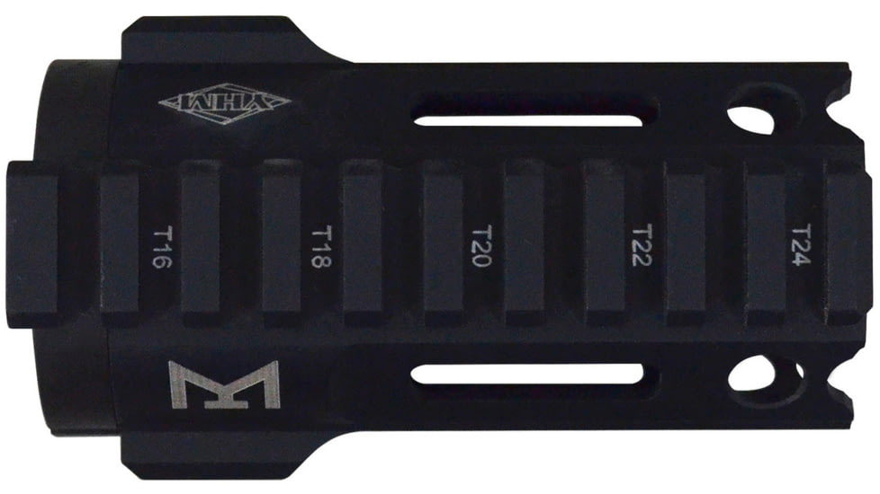 Yankee Hill Machine 4.25in Mini M-LOK MR7 Free-floating Handguard, Matte Black, YHM-5332