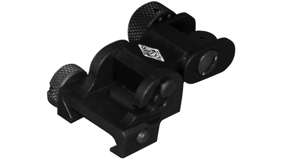 Yankee Hill Machine Flip Front and Rear Sights Set, Black, YHM-8027