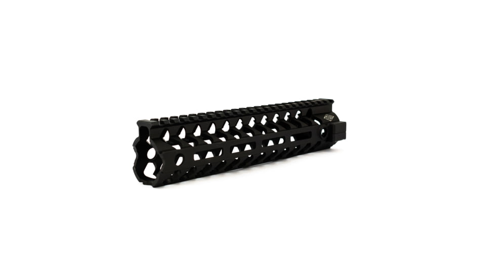 Yankee Hill Machine Mid-Length 9.25 Inch S.L.M. Handguard w/ M-Lok Sides and Picatinny Top, Black, 9.25 Inch, YHM-5280