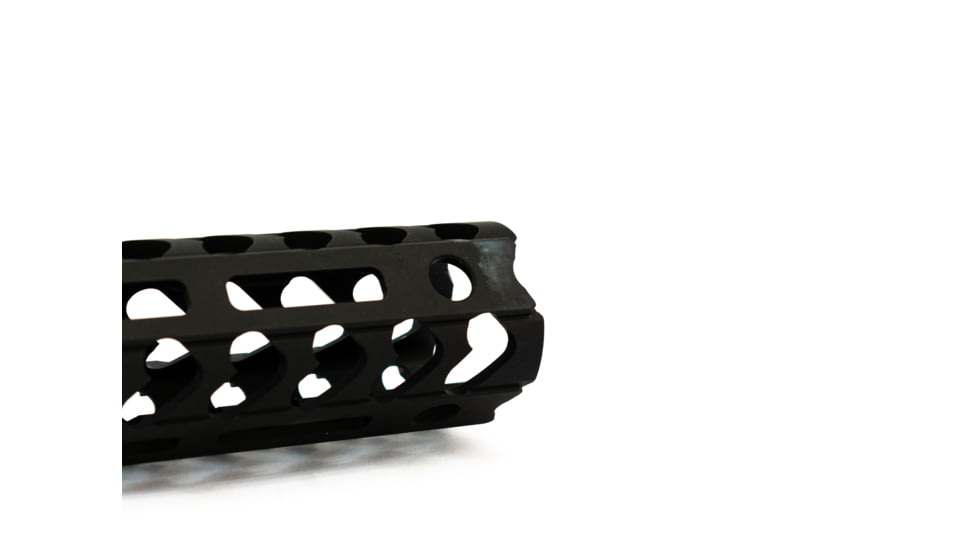 Yankee Hill Machine Mid-Length 9.25 Inch S.L.M. Handguard w/ M-Lok Sides and Picatinny Top, Black, 9.25 Inch, YHM-5280