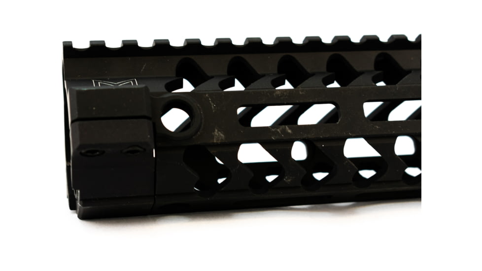 Yankee Hill Machine Mid-Length 9.25 Inch S.L.M. Handguard w/ M-Lok Sides and Picatinny Top, Black, 9.25 Inch, YHM-5280