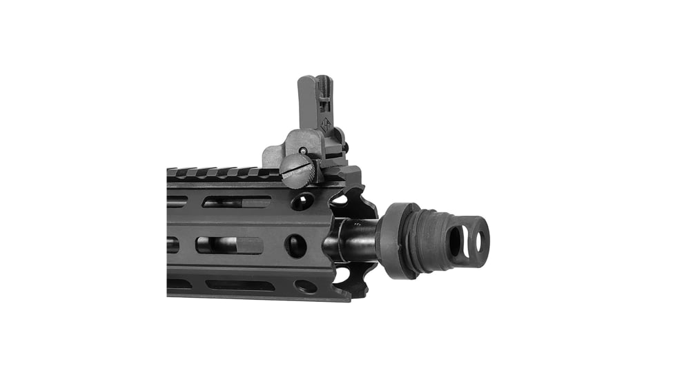 Yankee Hill Machine Mini QD Muzzle Brake, 9MM, 5/8x28, Black, YHM-3109-1MB-28A