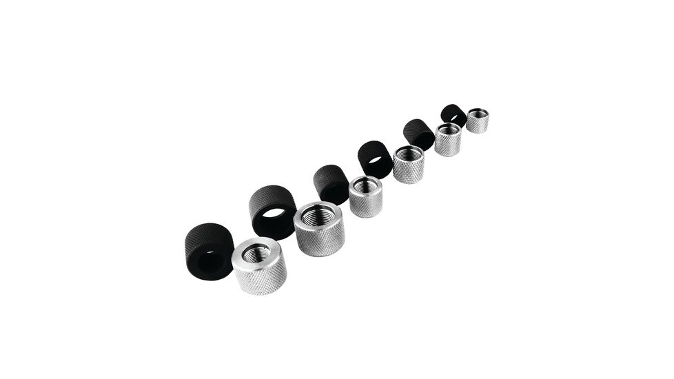Yankee Hill Machine Rifle Thread Protector 1/2-28 TPI Natural Stainless Finish