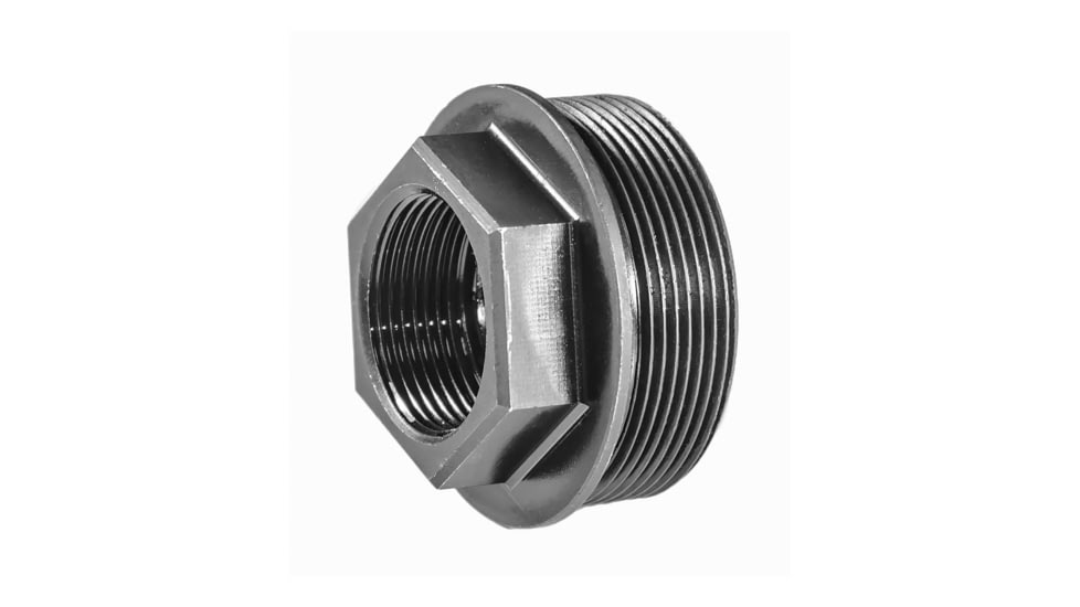Yankee Hill Machine Sidewinder Direct Thread Adapter, 1/2x32, Black, YHM-3253