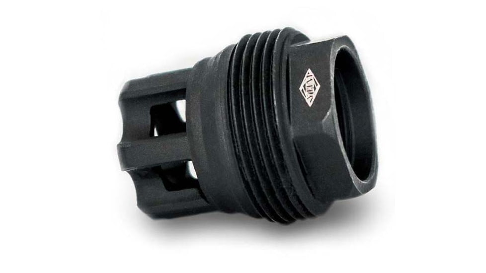 Yankee Hill Machine sRx Mini Muzzle Brake, OD Black Phosphate Steel, 1/2-28 tpi, 9mm, 4401MB28