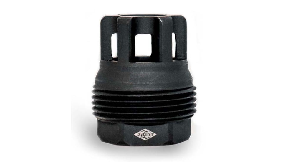 Yankee Hill Machine sRx Mini Muzzle Brake, OD Black Phosphate Steel, 1/2-28 tpi, 9mm, 4401MB28