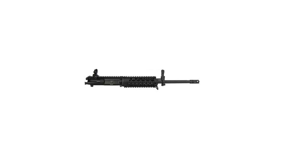 Yankee Hill Machine Upper, Diamond Carbine Top End, 556NATO, 16 Inch Barrel, Twist, Fits AR Rifles, YHM Flip Front and Rear Sight, Black, YHM-7800-7