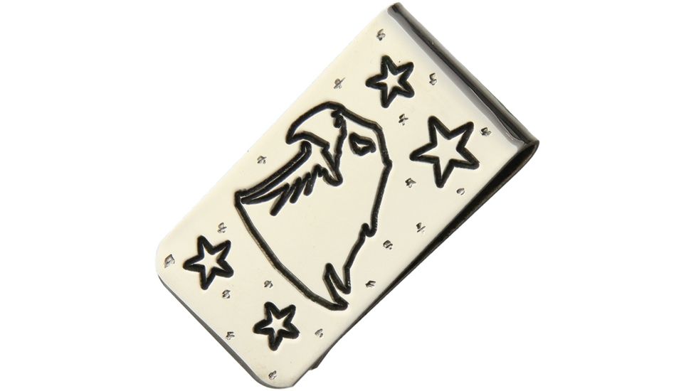 Yellowhorse Custom Money Clip Bald Eagle, Stainless Steel, Handle YH228