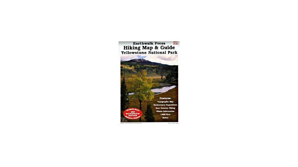 Yellowstone Np Hiking Map &amp; Gd, Earthwalk Press, Publisher - Earthwalk Press