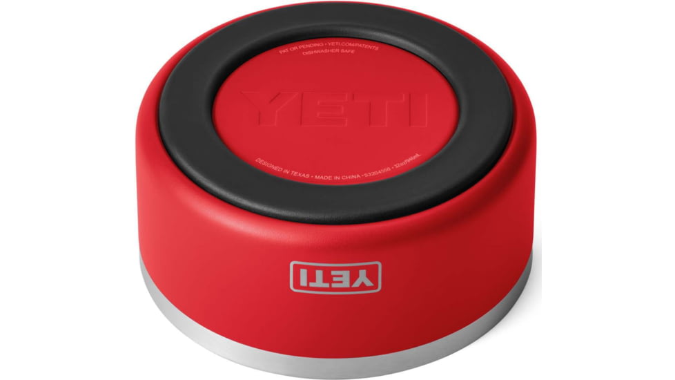 Yeti Boomer 4 Dog Bowl, Rescue Red, 4 oz, 21071504589