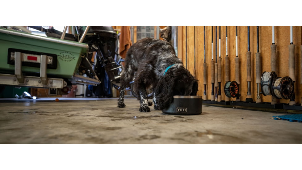 Yeti Boomer 8 Dog Bowl, Black, 21071500003