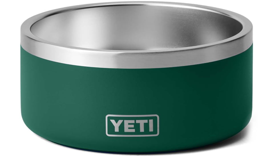 Yeti Boomer 8 Dog Bowl, Black Forest Green, 21071504364