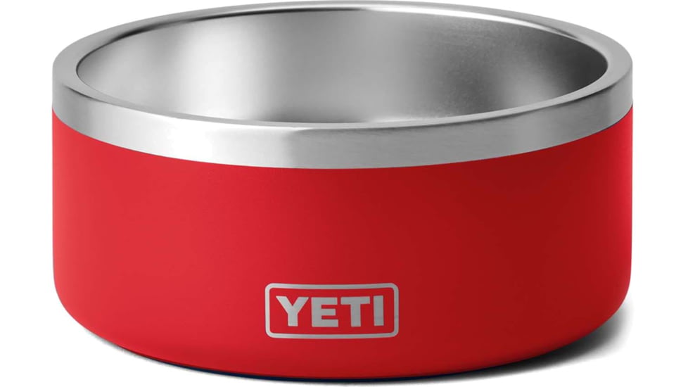 Yeti Boomer 8 Dog Bowl, Rescue Red, 8 oz, 21071504591
