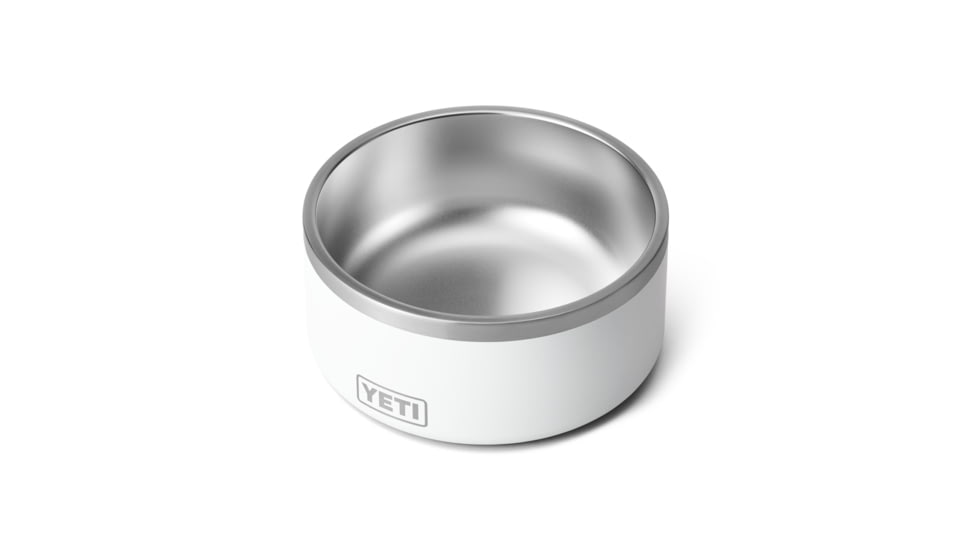 Yeti Boomer Dog Bowl, White, 8 Cups, 21071504132