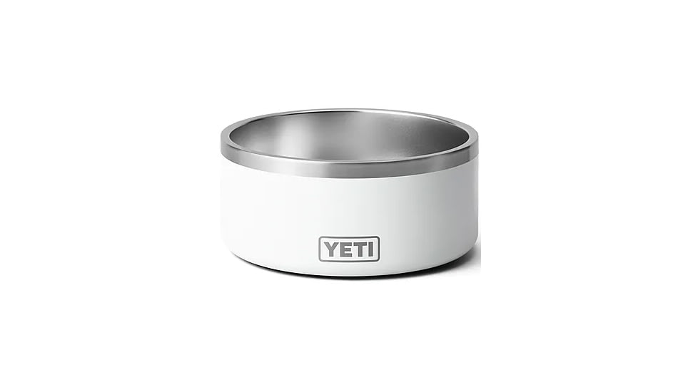 Yeti Boomer Dog Bowl, White, 8 Cups, 21071504132