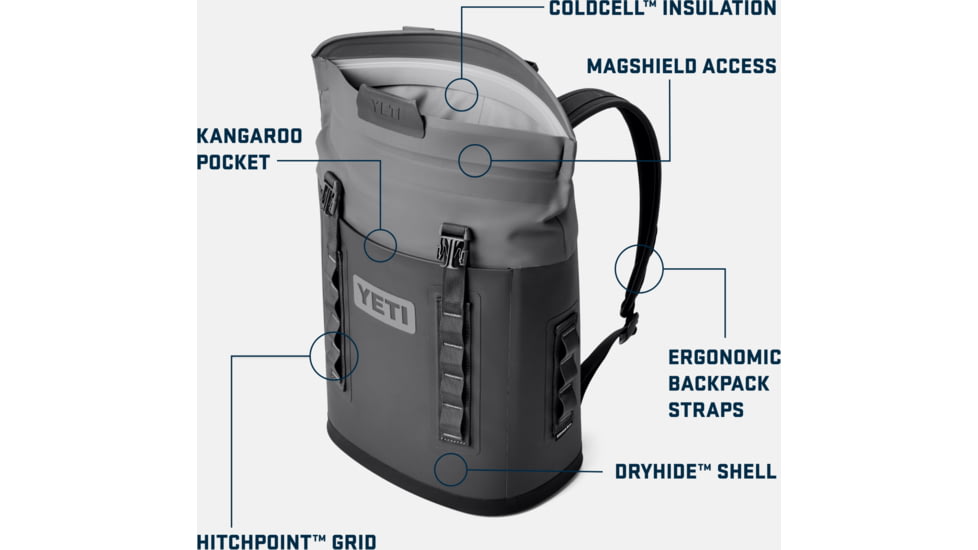 Yeti Hopper M12 Backpack, Wild Vine Red, 18060131494