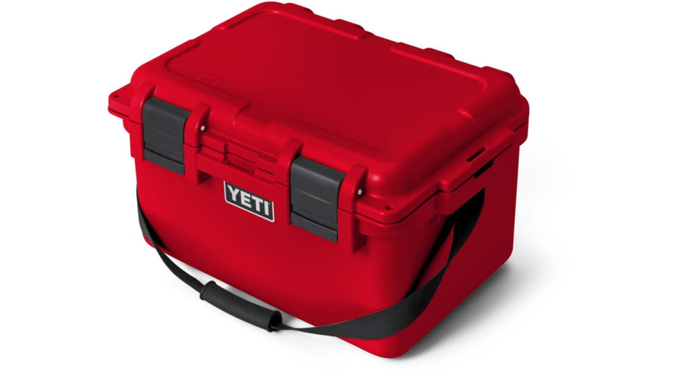 Yeti LoadOut GoBox 30 2.0 Gear Case, Rescue Red, 30 L, 26010000390