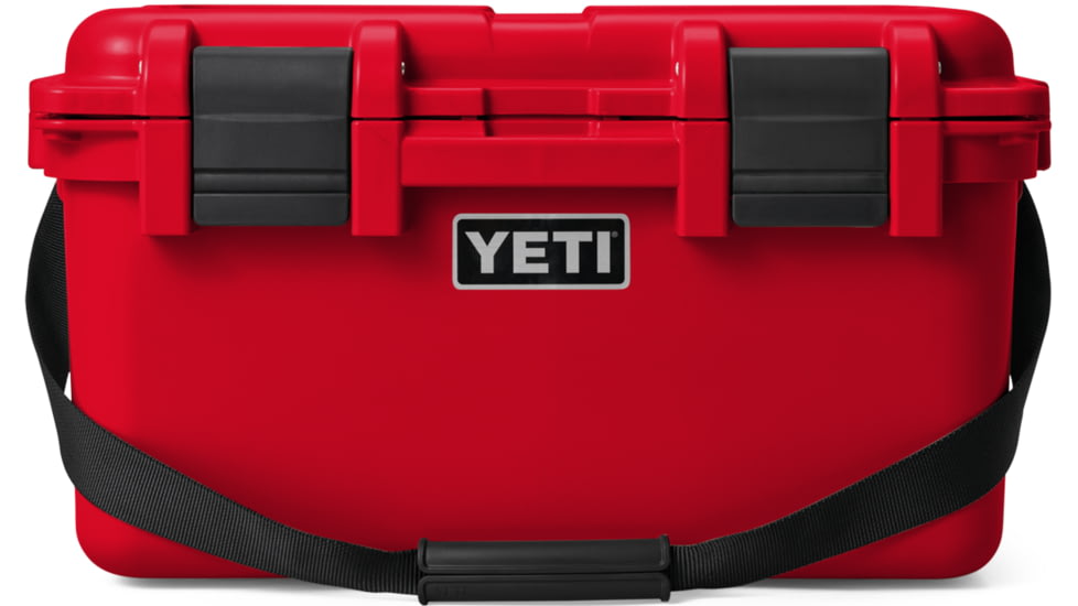 Yeti LoadOut GoBox 30 2.0 Gear Case, Rescue Red, 30 L, 26010000390