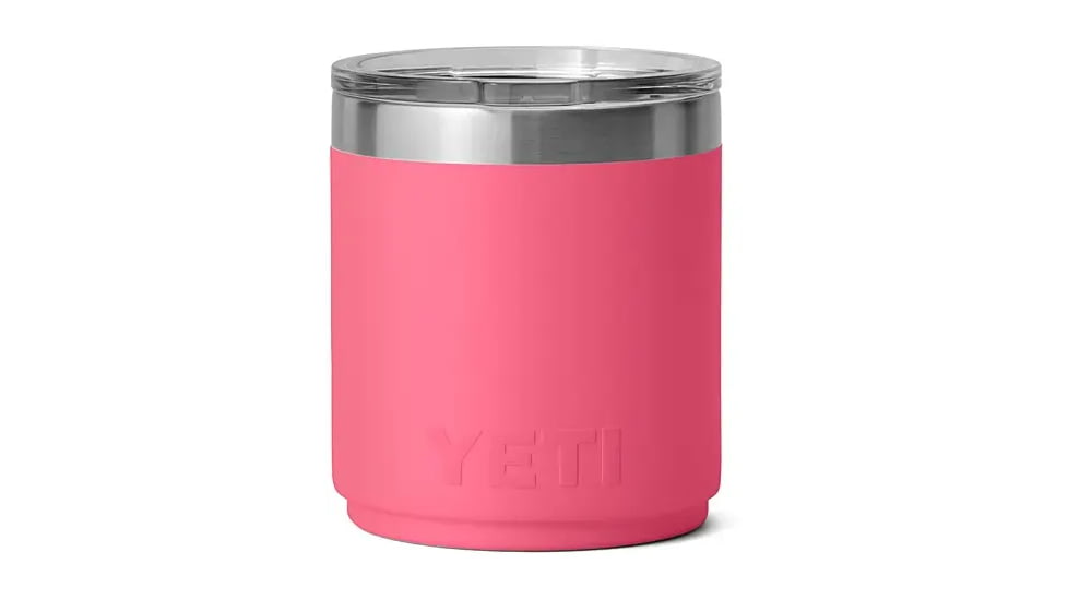 Yeti Rambler 10 oz Lowball w/Magslider Lid, Tropical Pink, 10 oz, 21071502974