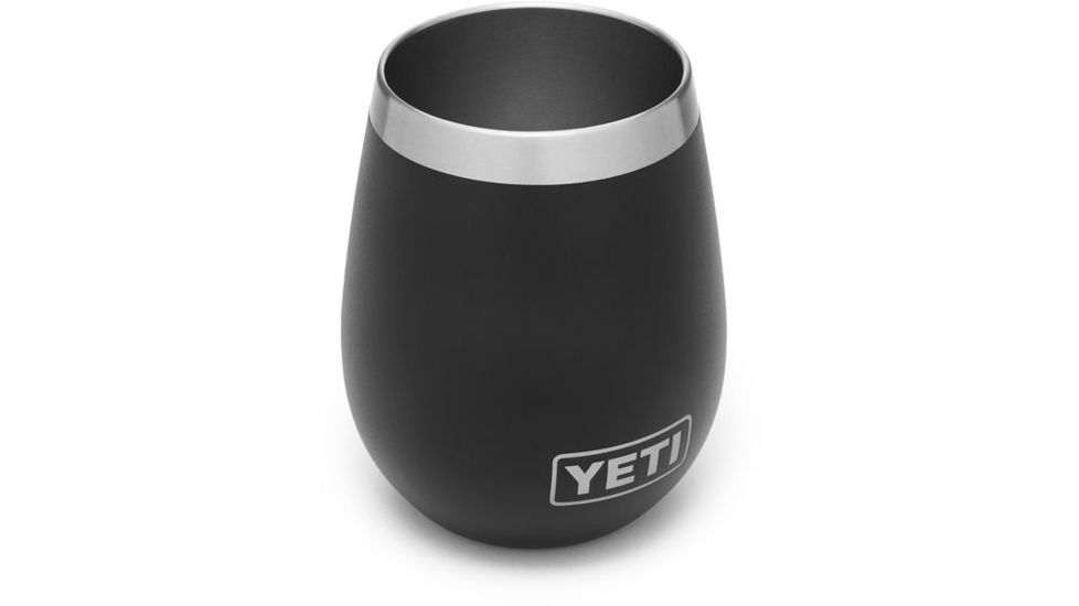 Yeti Rambler 10 oz Wine Tumbler, Black, 21071300069