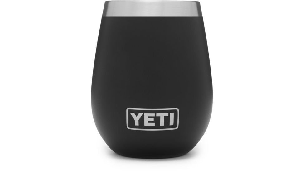 Yeti Rambler 10 oz Wine Tumbler, Black, 21071300069