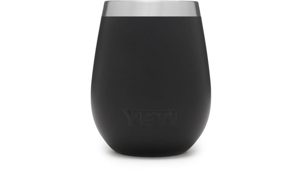 Yeti Rambler 10 oz Wine Tumbler, Black, 21071300069