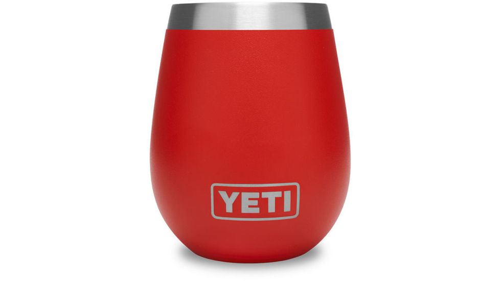 Yeti Rambler 10 oz Wine Tumbler, Canyon Red, 21071500041