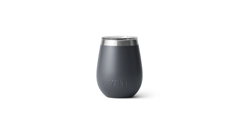 Yeti Rambler 10 oz Wine Tumbler, Charcoal, 21071501183