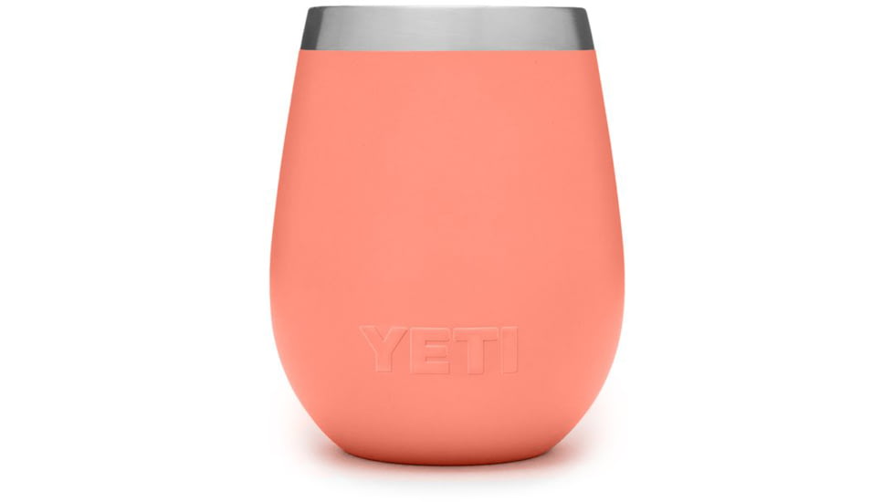 Yeti Rambler 10 oz Wine Tumbler, Coral, 21071300148