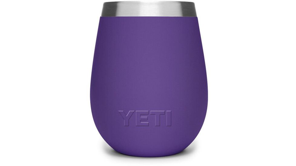 Yeti Rambler 10 oz Wine Tumbler, Peak Purple, 21090000041