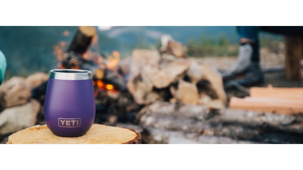Yeti Rambler 10 oz Wine Tumbler, Peak Purple, 21090000041