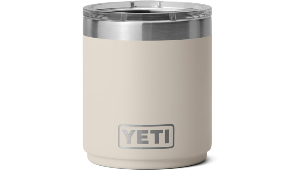Yeti Rambler 10oz Lowball 2.0 w/Magslider Lid, Cape Taupe, 21071503581