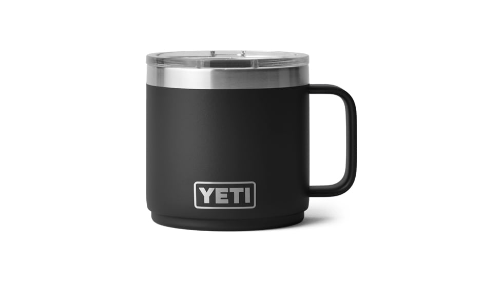 Yeti Rambler 14 oz Stackable Mug w/Durasip Ceramic Lining, Black, 21071507362
