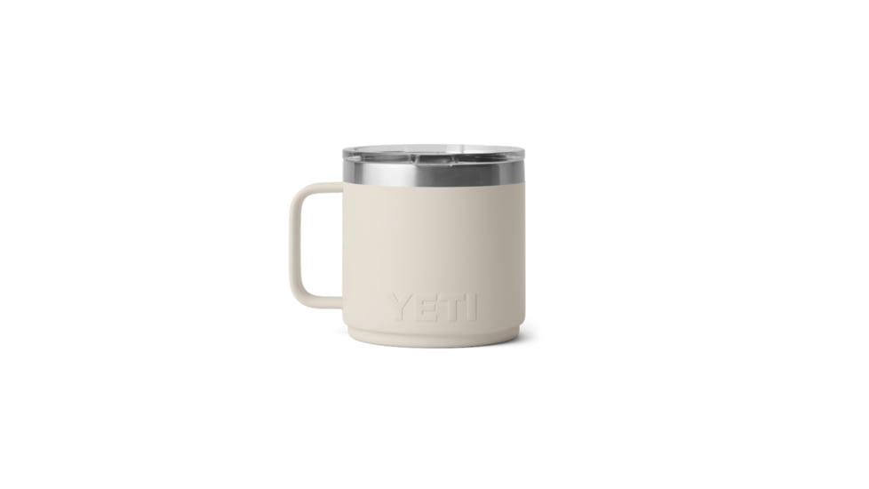 Yeti Rambler 14 oz Stackable Mug w/Durasip Ceramic Lining, Cape Taupe, 21071507366