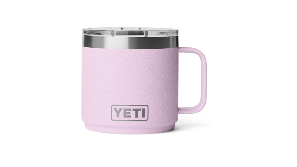 Yeti Rambler 14 oz Stackable Mug w/Durasip Ceramic Lining, Cherry Blossom, 21071507368