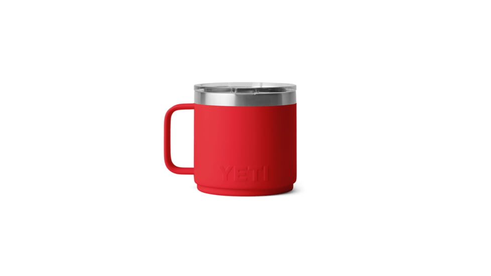 Yeti Rambler 14 oz Stackable Mug w/Durasip Ceramic Lining, Rescue Red, 21071507361