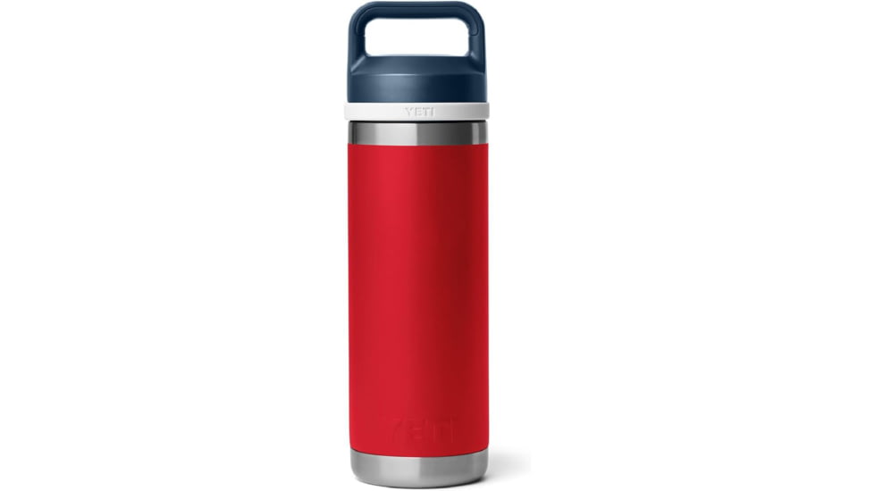 Yeti Rambler 18 oz Bottle Chug, Rescue Red/White/Navy, 18 oz, 21071505903