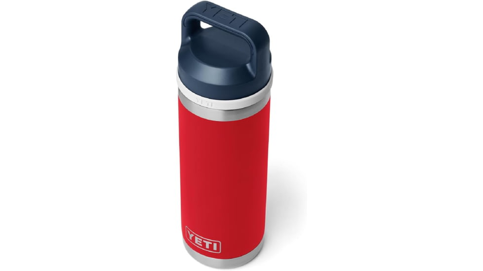 Yeti Rambler 18 oz Bottle Chug, Rescue Red/White/Navy, 18 oz, 21071505903
