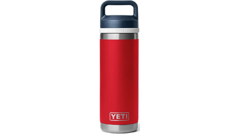 Yeti Rambler 18 oz Bottle Chug, Rescue Red/White/Navy, 18 oz, 21071505903