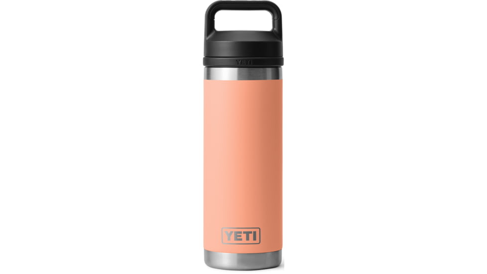 Yeti Rambler 18 oz Bottle with Chug Cap, Lowcountry Peach, 21071505458
