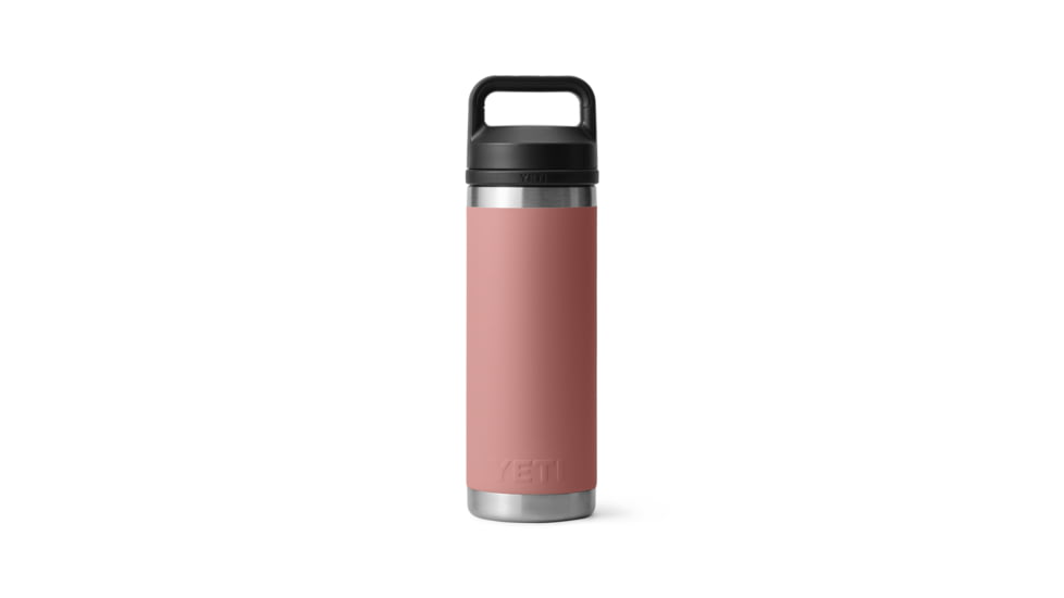 Yeti Rambler 18 oz Bottle with Chug Cap, Sandstone Pink, 21071504470