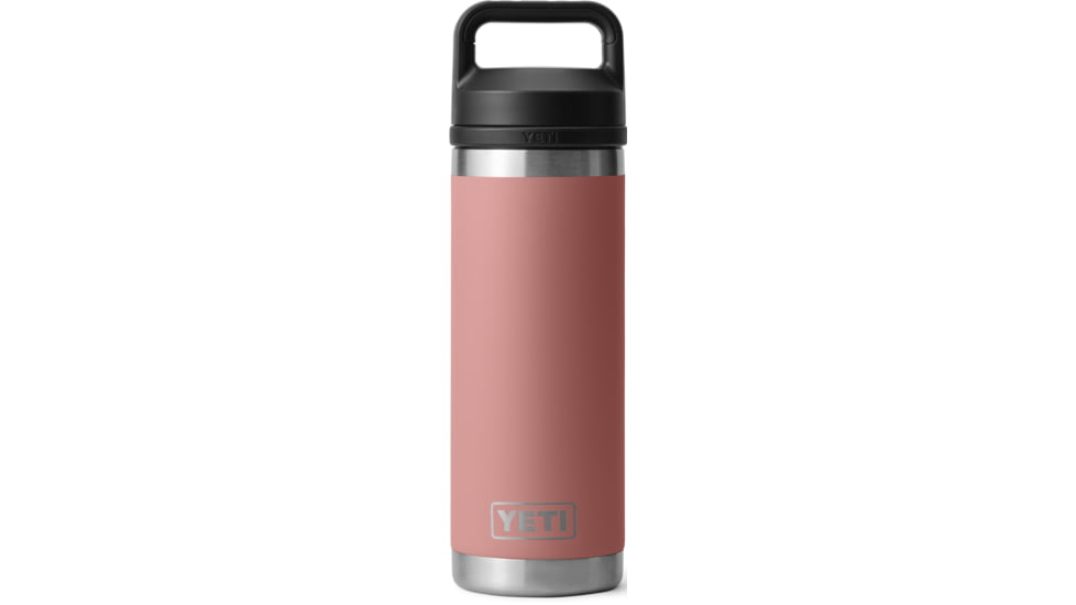 Yeti Rambler 18 oz Bottle with Chug Cap, Sandstone Pink, 21071504470